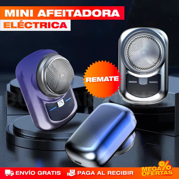 PROMO 2X1 MINI AFEITADORA ELÉCTRICA USB DE LARGA DURACIÓN